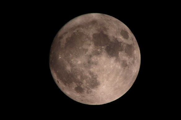 Super Moon as seen on Sunday, Nov. 13, 2016.